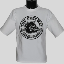 ART.2272 MAGLIA STONDATA BODYBUILDING BIANCO